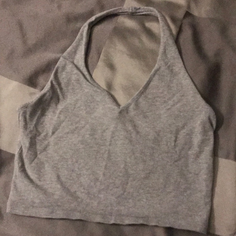 halter crop top medium